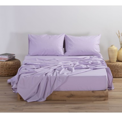 Σεντόνι Μονό 1.70x2.70 Nef-Nef Basic Lavender Σεντόνι Μονό 1.70x2.70 Nef-Nef Basic Lavender