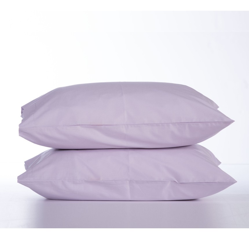 Ζεύγος Μαξιλαροθήκες 52x 72 Nef-Nef Basic Lavender