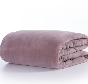 Κουβέρτα Fleece Μονή  Nef - Nef Cozy Mauve