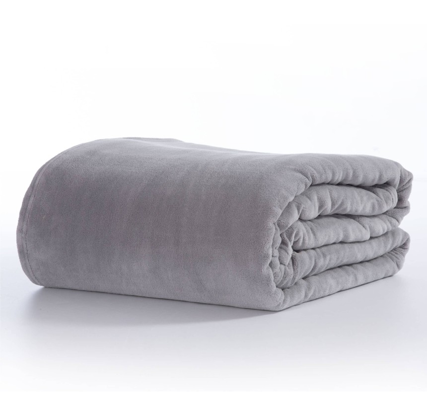 Κουβέρτα Fleece Υπέρδιπλη  Nef - Nef Cozy L.Grey