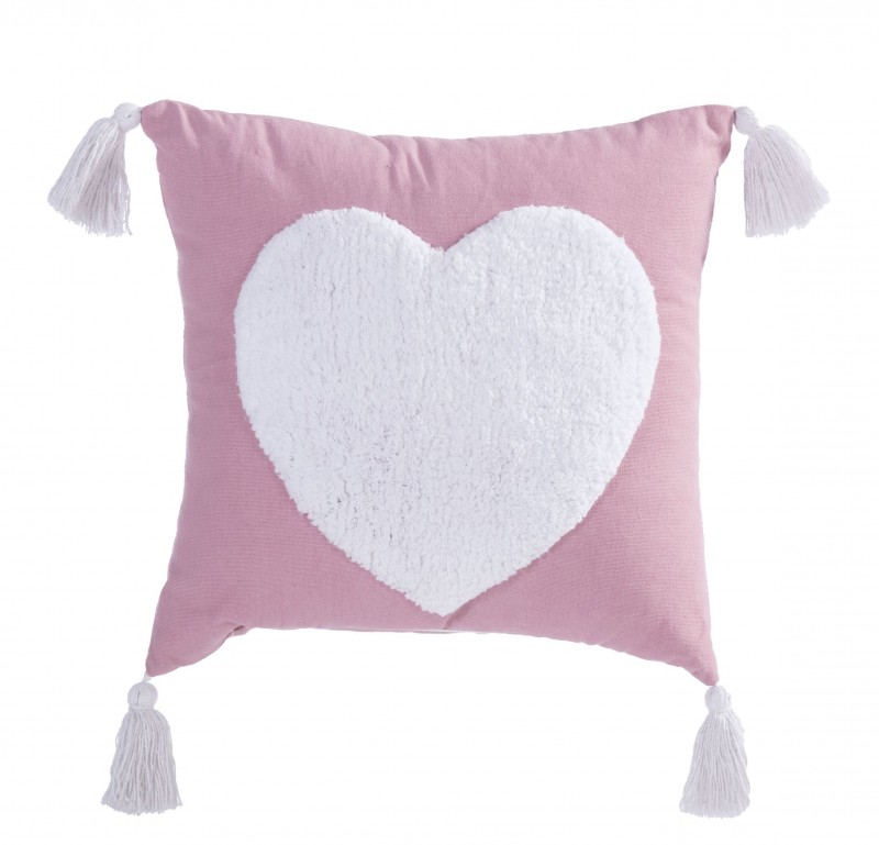 Διακοσμητικό Μαξιλάρι 35x35 Nef - Nef Hugging Heart Pink