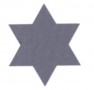 Σουπλά 50x50 Σετ 2 τμχ Nef - Nef Felt Star Grey