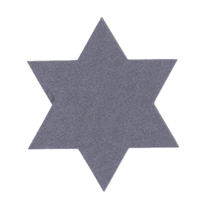 Σουπλά 50x50 Σετ 2 τμχ Nef - Nef Felt Star Grey Σουπλά 50x50 Σετ 2 τμχ Nef - Nef Felt Star Grey