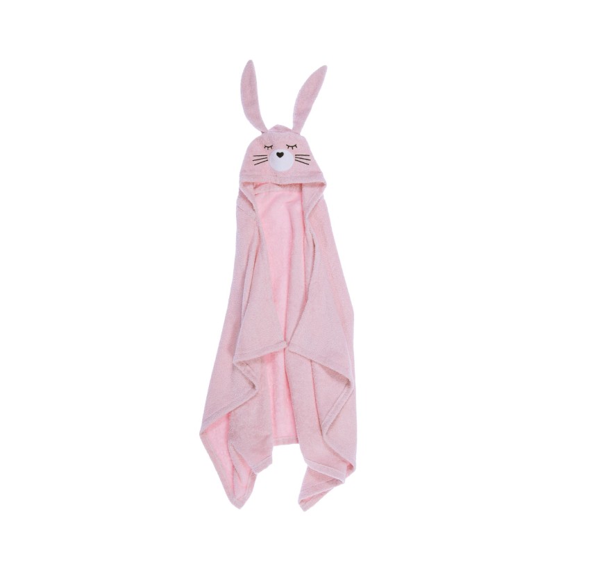 Βρεφική Κάπα 70x120 Nef-Nef I Love Bunnies Pink