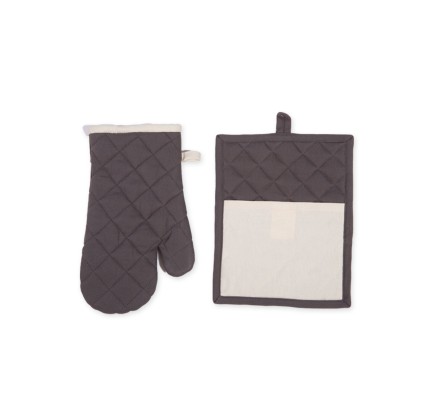 Σετ Πιάστρα & Γάντι Nef-Nef Perfetto Grey  Σετ Πιάστρα & Γάντι Nef-Nef Perfetto Grey