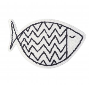 Χαλάκι Μπάνιου 60x 90 Nef-Nef Fish Style Beige
