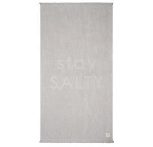 Πετσέτα Θαλάσσης 90x170 Nef-Nef Stay Salty Silver Πετσέτα Θαλάσσης 90x170 Nef-Nef Stay Salty Silver