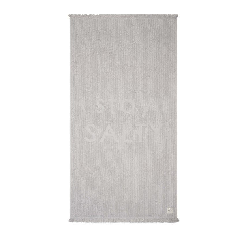 Πετσέτα Θαλάσσης 90x170 Nef-Nef Stay Salty Silver Πετσέτα Θαλάσσης 90x170 Nef-Nef Stay Salty Silver