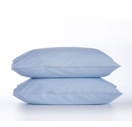 Ζεύγος Μαξιλαροθήκες 52x 72 Nef-Nef Basic Light Blue Ζεύγος Μαξιλαροθήκες 52x 72 Nef-Nef Basic Light Blue