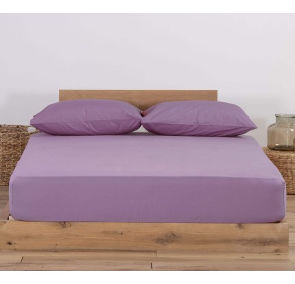 Σεντόνι Μακό Υπέρδιπλο με Λάστιχο Jersey 1.60x2.00 +30 Nef - Nef Amethyst Σεντόνι Μακό Υπέρδιπλο με Λάστιχο Jersey 1.60x2.00 +30 Nef - Nef Amethyst