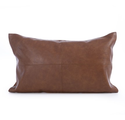 Διακοσμητικό Μαξιλάρι 30x50 Με Υφή Δέρματος Nef - Nef Lethal Latte