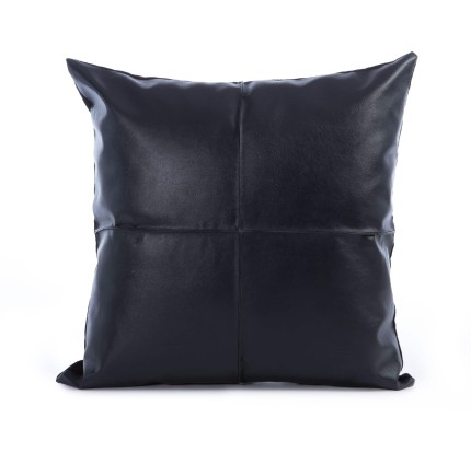 Διακοσμητικό Μαξιλάρι 45x45 Με Υφή Δέρματος Nef - Nef Lethal Black