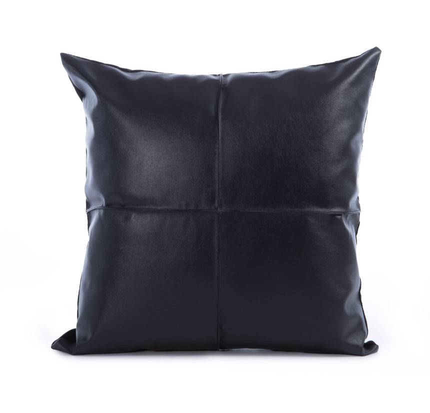 Διακοσμητικό Μαξιλάρι 45x45 Με Υφή Δέρματος Nef - Nef Lethal Black Διακοσμητικό Μαξιλάρι 45x45 Με Υφή Δέρματος Nef - Nef Lethal Black