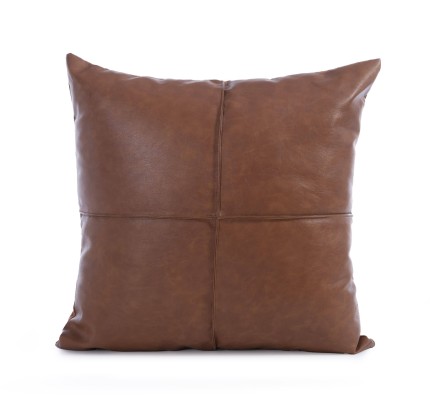 Διακοσμητικό Μαξιλάρι 45x45 Με Υφή Δέρματος Nef - Nef Lethal Latte