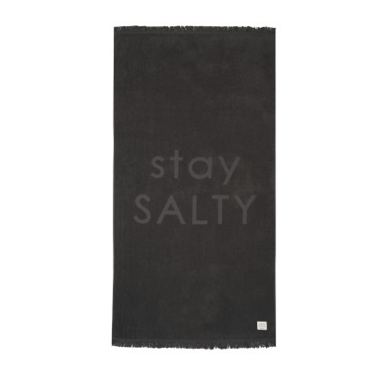 Πετσέτα Θαλάσσης 90x170 Nef-Nef Stay Salty Black