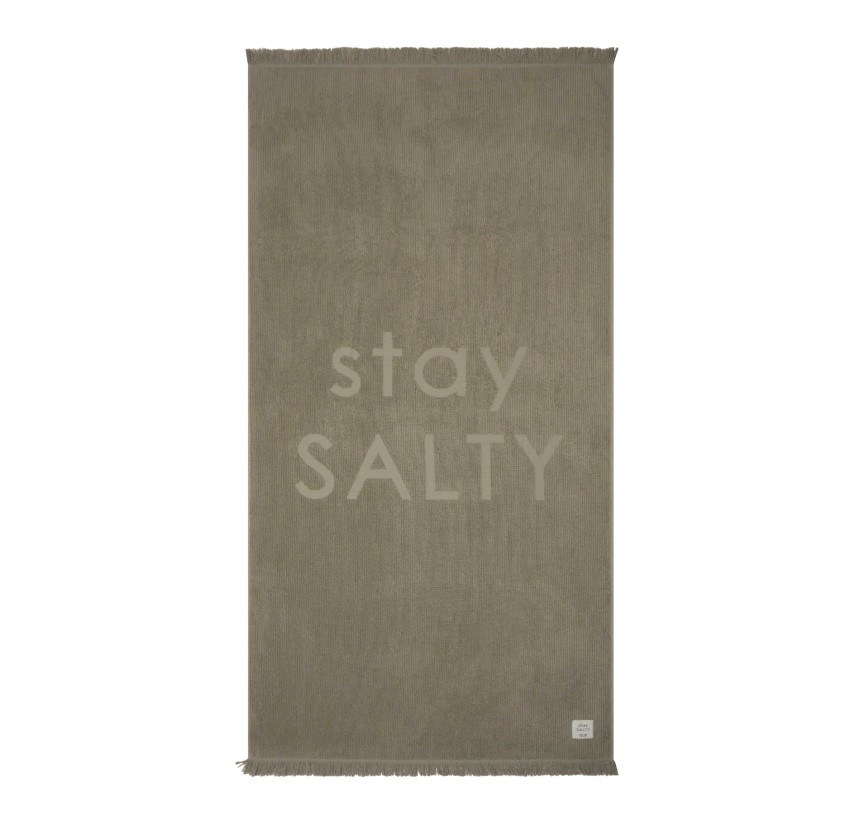 Πετσέτα Θαλάσσης 90x170 Nef-Nef Stay Salty Sage Πετσέτα Θαλάσσης 90x170 Nef-Nef Stay Salty Sage