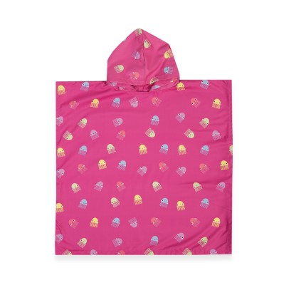 Πόντσο Παιδικό 65x65 Nef - Nef Jelly Team Fuchsia Πόντσο Παιδικό 65x65 Nef - Nef Jelly Team Fuchsia