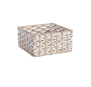 Καλάθι Από Πλεγμένο Χαρτί 23x23x12 Nef-Nef Vinci Natural Καλάθι Από Πλεγμένο Χαρτί 23x23x12 Nef-Nef Vinci Natural