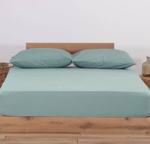 Σεντόνι Μακό Μονό με Λάστιχο Jersey 1.00x 2.00 +30 Nef - Nef Mint Σεντόνι Μακό Μονό με Λάστιχο Jersey 1.00x 2.00 +30 Nef - Nef Mint