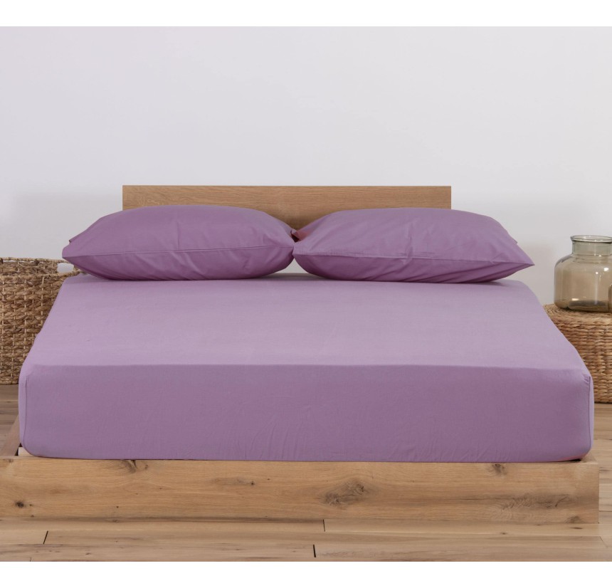 Σεντόνι Μακό Διπλό με Λάστιχο Jersey 1.40x 2.00 +30 Nef - Nef Amethyst Σεντόνι Μακό Διπλό με Λάστιχο Jersey 1.40x 2.00 +30 Nef - Nef Amethyst