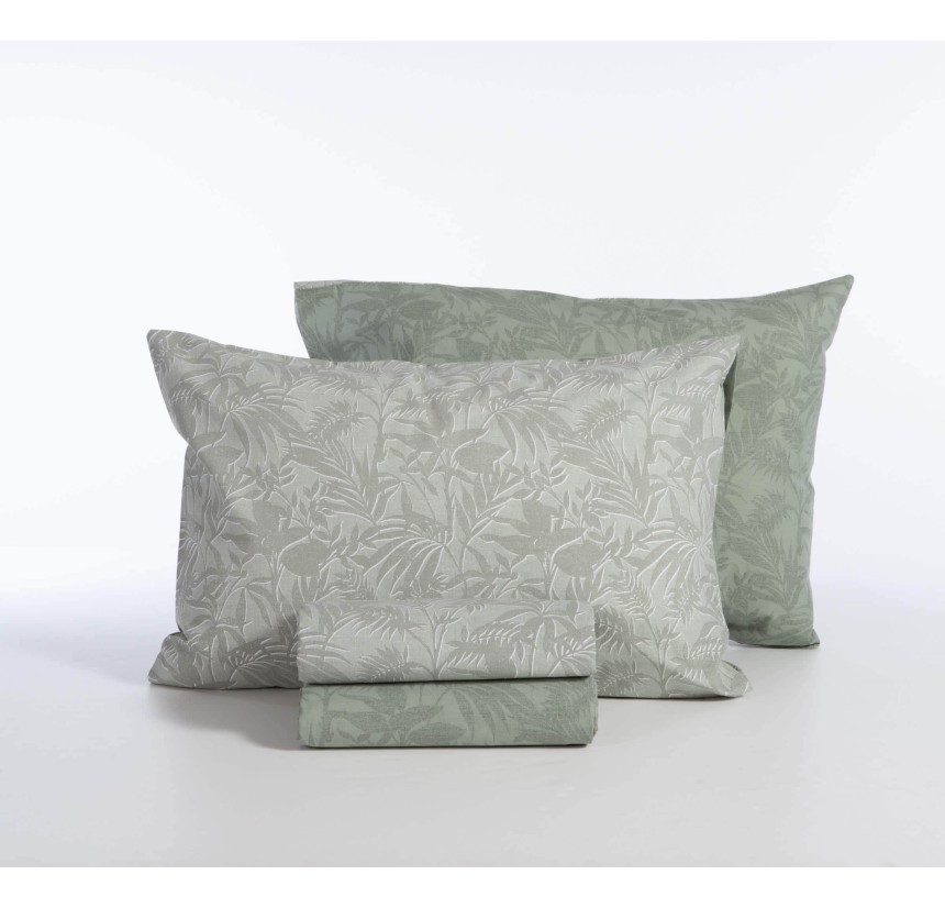 Σεντόνια Υπέρδιπλα (Σετ) Nef - Nef Dazier Green