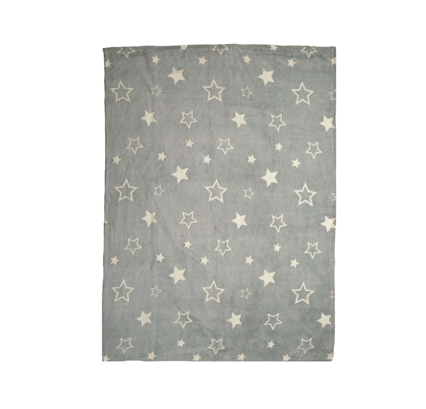 Παιδική Κουβέρτα Fleece Μονή Nef - Nef Starlight Grey Παιδική Κουβέρτα Fleece Μονή Nef - Nef Starlight Grey