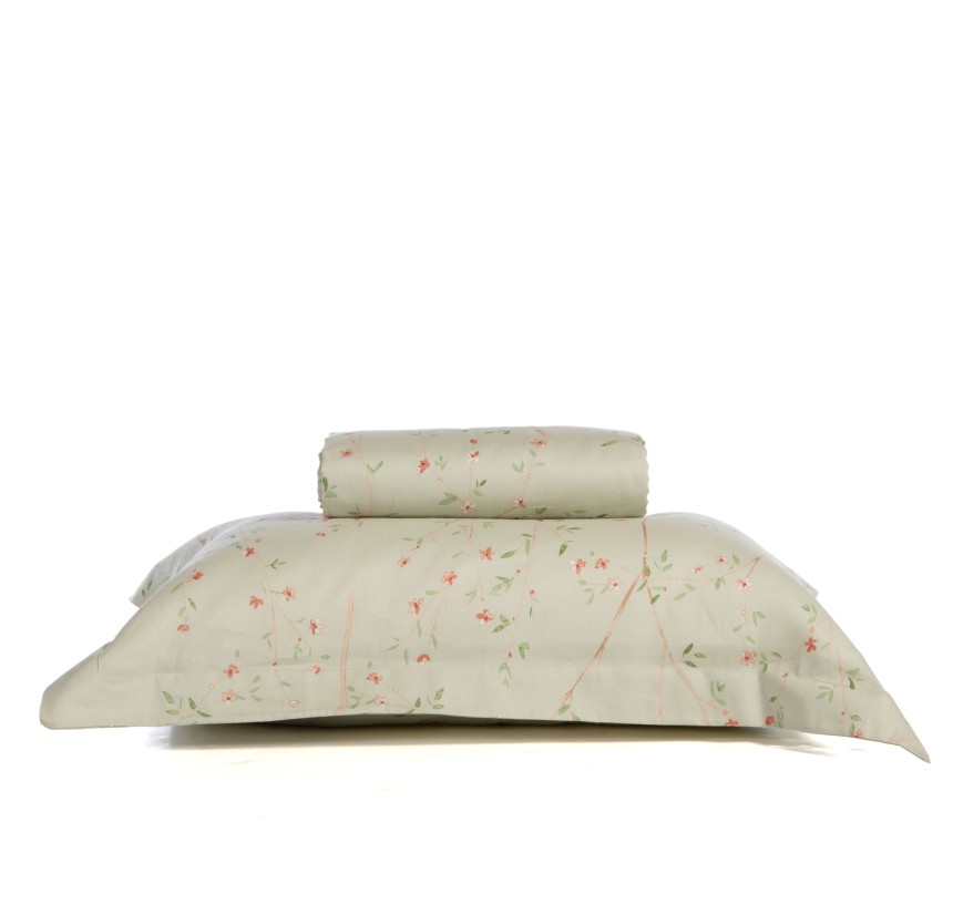 Παπλωματοθήκη Υπέρδιπλη (ΣΕΤ) Βαμβακοσατέν Nef - Nef Kiara 26 Mint Παπλωματοθήκη Υπέρδιπλη (ΣΕΤ) Βαμβακοσατέν Nef - Nef Kiara 26 Mint