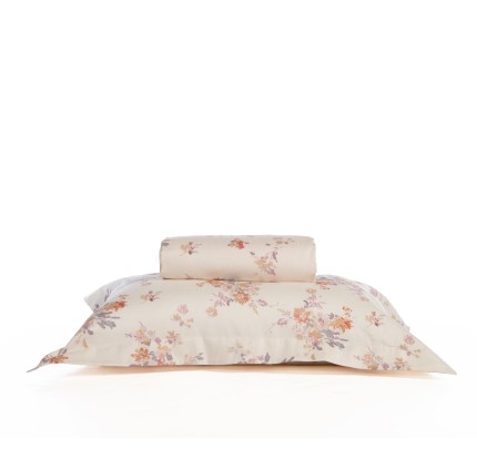 Παπλωματοθήκη Υπέρδιπλη (ΣΕΤ) Βαμβακοσατέν Nef - Nef Lefebr Ecru/ Rose Παπλωματοθήκη Υπέρδιπλη (ΣΕΤ) Βαμβακοσατέν Nef - Nef Lefebr Ecru/ Rose