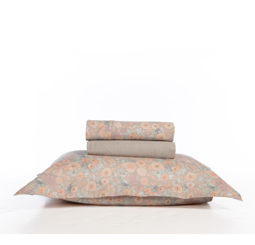 Σεντόνια Υπέρδιπλα (Σετ) Βαμβακοσατέν Nef - Nef Alystran Grey Σεντόνια Υπέρδιπλα (Σετ) Βαμβακοσατέν Nef - Nef Alystran Grey