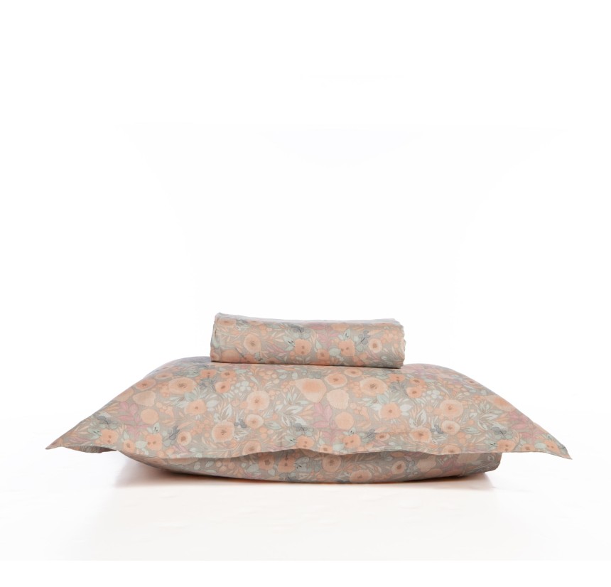 Παπλωματοθήκη Υπέρδιπλη (ΣΕΤ) Βαμβακοσατέν Nef - Nef Alystran Grey Παπλωματοθήκη Υπέρδιπλη (ΣΕΤ) Βαμβακοσατέν Nef - Nef Alystran Grey