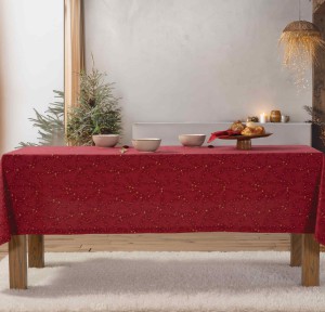 Χριστουγεννιάτικο Τραπεζομάντηλο (140x 240) Nef - Nef December Red