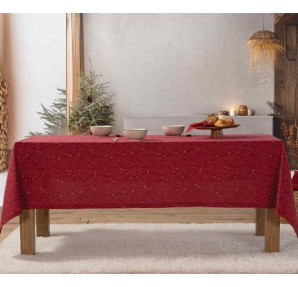 Χριστουγεννιάτικο Τραπεζομάντηλο (140x 240) Nef - Nef December Red