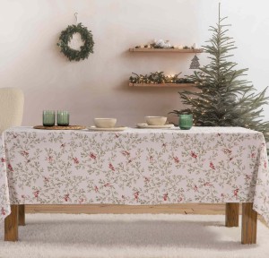 Χριστουγεννιάτικο Τραπεζομάντηλο (140x 240) Nef - Nef Hope Beige