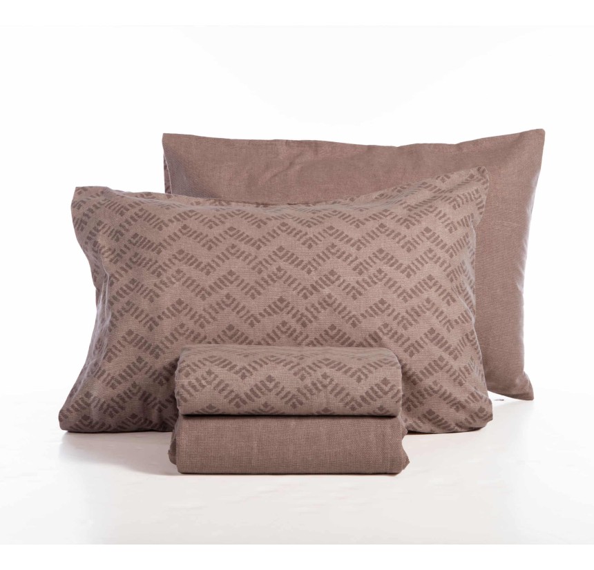 Σεντόνια Υπέρδιπλα (Σετ) Φανελένια Nef - Nef Otrando Mocca Σεντόνια Υπέρδιπλα (Σετ) Φανελένια Nef - Nef Otrando Mocca