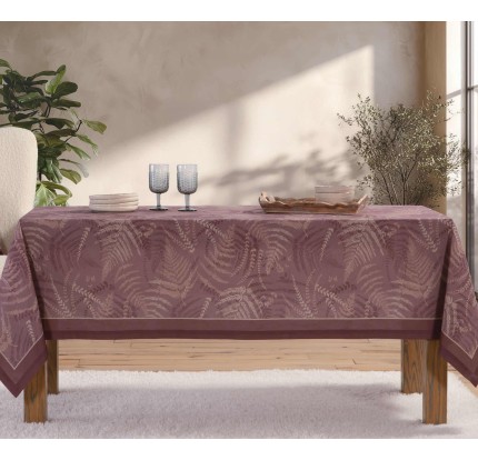 Τραπεζομάντηλο (1.40x 1.80) Nef-Nef Fern Bordo Τραπεζομάντηλο (1.40x 1.80) Nef-Nef Fern Bordo