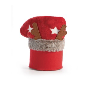 Χριστουγεννιάτικη Κουβέρτα - Διακοσμητικό Ριχτάρι 110x140 Nef-Nef Christmas Starlight Red/Red