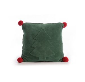 Χριστουγεννιάτικο Διακοσμητικό Μαξιλάρι (45x 45) Nef- Nef Trees Of Joy Green