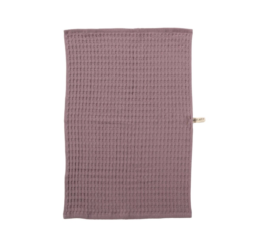 Ποτηρόπανο Πικέ Κουζίνας 45x68 Nef-Nef Wafflow 24 Purple Ποτηρόπανο Πικέ Κουζίνας 45x68 Nef-Nef Wafflow 24 Purple