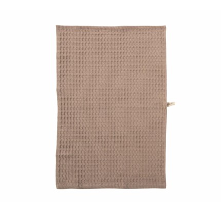 Ποτηρόπανο Πικέ Κουζίνας 45x68 Nef-Nef Wafflow 24 Mocca Ποτηρόπανο Πικέ Κουζίνας 45x68 Nef-Nef Wafflow 24 Mocca