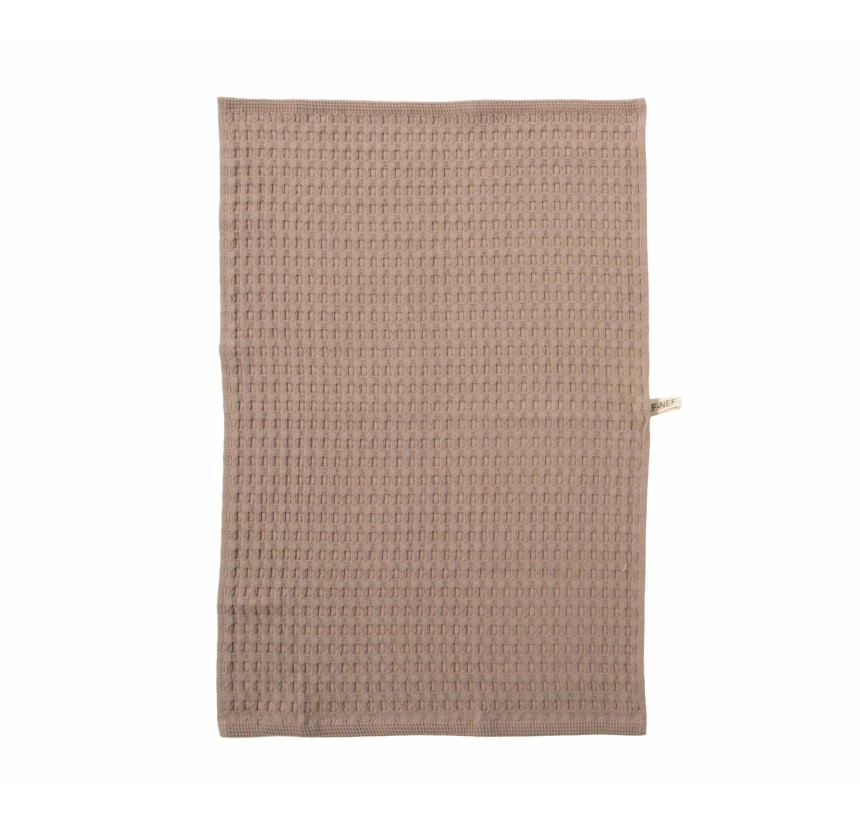 Ποτηρόπανο Πικέ Κουζίνας 45x68 Nef-Nef Wafflow 24 Mocca Ποτηρόπανο Πικέ Κουζίνας 45x68 Nef-Nef Wafflow 24 Mocca