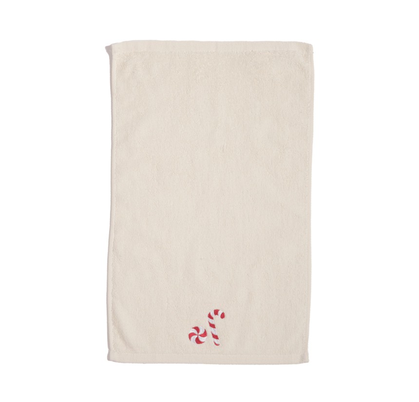 Χριστουγεννιάτικες Πετσέτες Σετ 2τμχ Nef-Nef Sweet Christmas Ecru