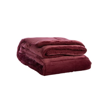 Κουβερτοπάπλωμα Μονό Nef -Nef Singular-24 Bordo Κουβερτοπάπλωμα Μονό Nef -Nef Singular-24 Bordo