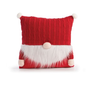 Χριστουγεννιάτικη Διακοσμητική Μαξιλαροθήκη  (45x 45) Nef- Nef Gnome Beard Red