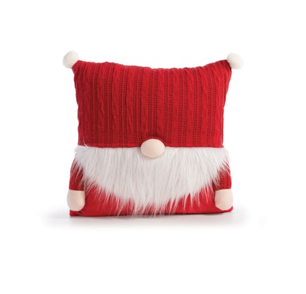 Χριστουγεννιάτικη Διακοσμητική Μαξιλαροθήκη  (45x 45) Nef- Nef Gnome Beard Red