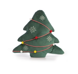 Χριστουγεννιάτικο Διακοσμητικό Μαξιλάρι (40cm) Nef- Nef Christmas Tree Green