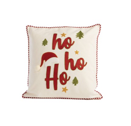 Χριστουγεννιάτικο Διακοσμητικό Μαξιλάρι (45x 45) Nef- Nef White Christmas Ecru Χριστουγεννιάτικο Διακοσμητικό Μαξιλάρι (45x 45) Nef- Nef White Christmas Ecru