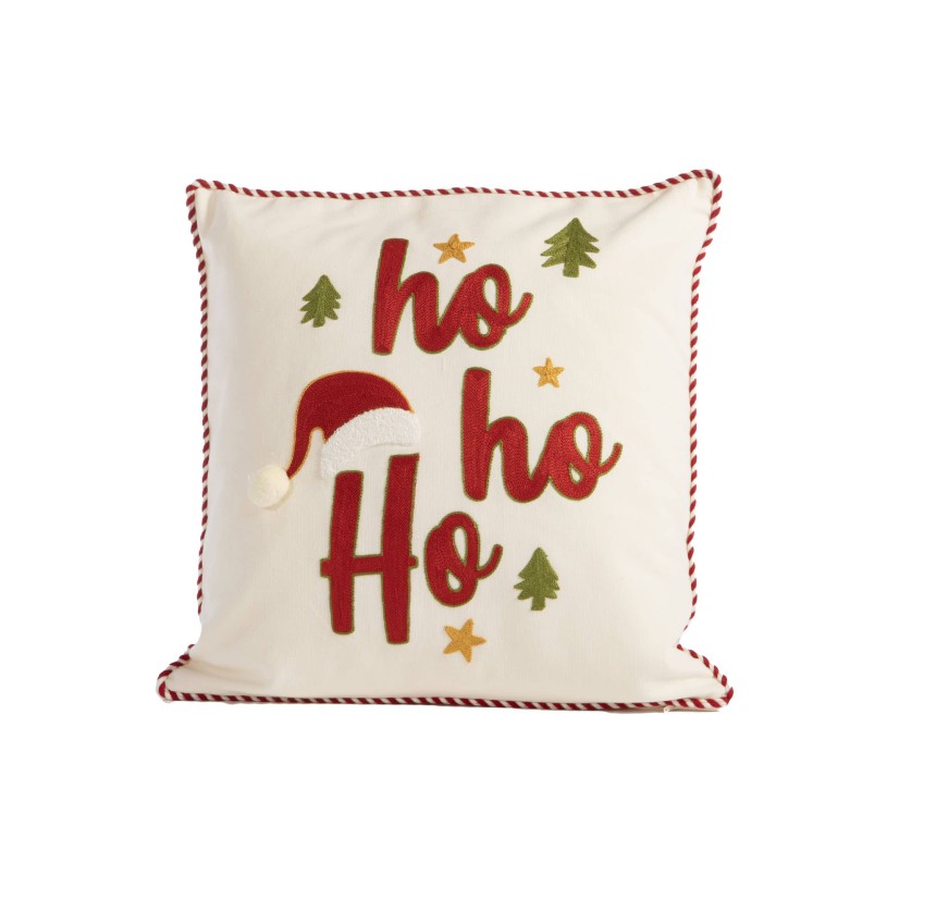 Χριστουγεννιάτικο Διακοσμητικό Μαξιλάρι (45x 45) Nef- Nef White Christmas Ecru Χριστουγεννιάτικο Διακοσμητικό Μαξιλάρι (45x 45) Nef- Nef White Christmas Ecru