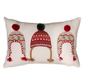 Χριστουγεννιάτικο Διακοσμητικό Μαξιλάρι (30x 45) Nef- Nef White Christmas Ecru