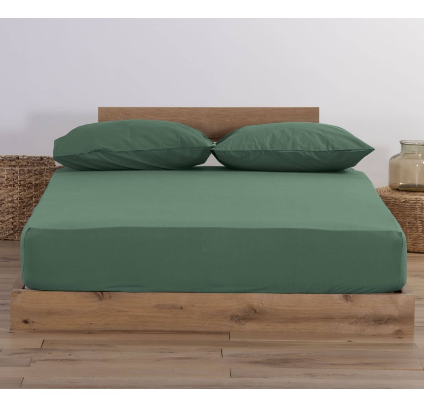 Σεντόνι Μακό Διπλό με Λάστιχο Jersey 1.40x 2.00 +30 Nef - Nef Green Σεντόνι Μακό Διπλό με Λάστιχο Jersey 1.40x 2.00 +30 Nef - Nef Green