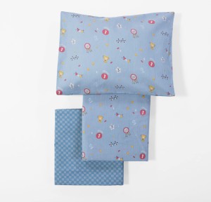 Σεντόνια Κούνιας (Σετ) Nef-Nef Super Boy Blue